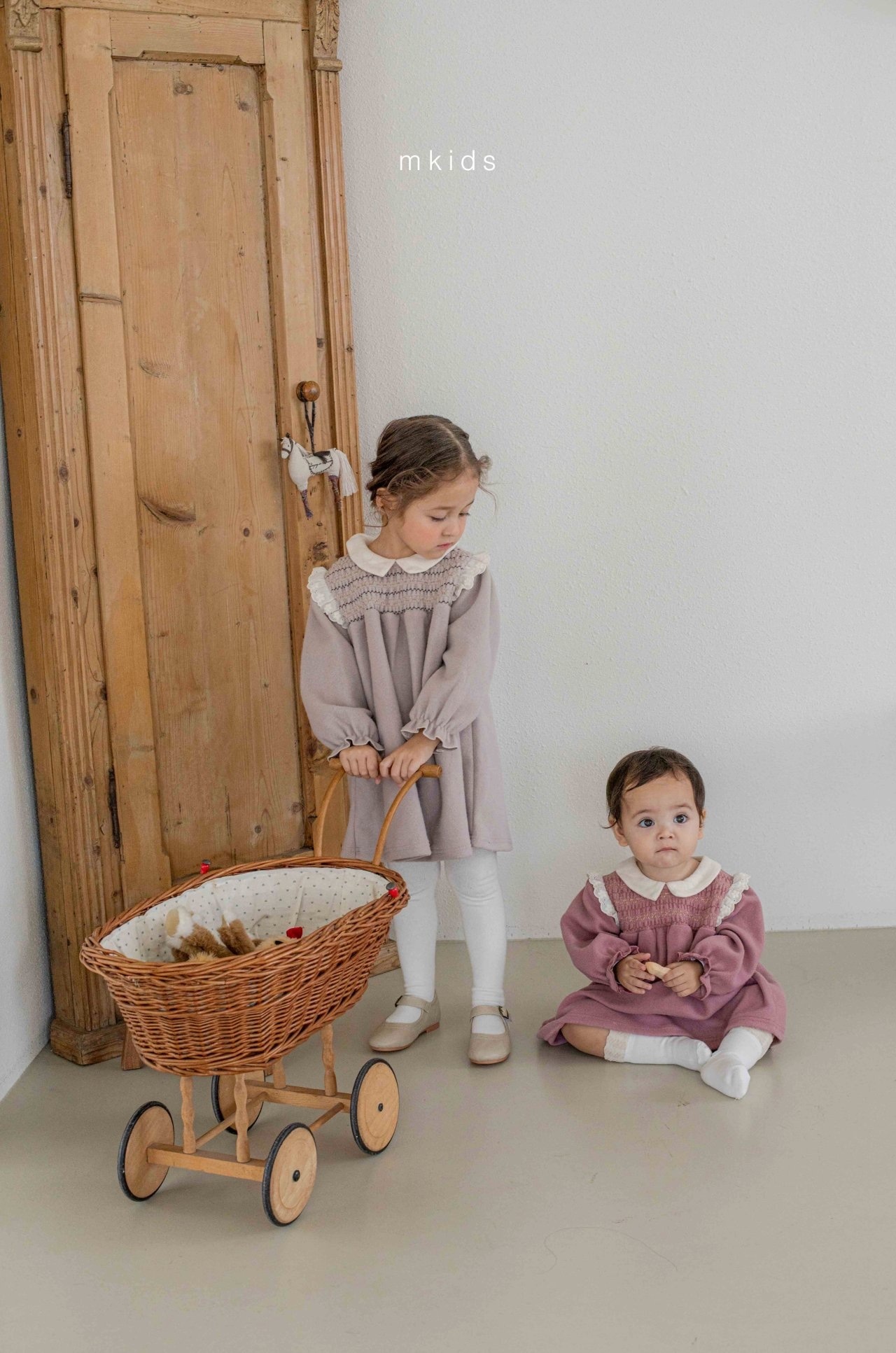 Mkids Charlotte Smocked One-piece