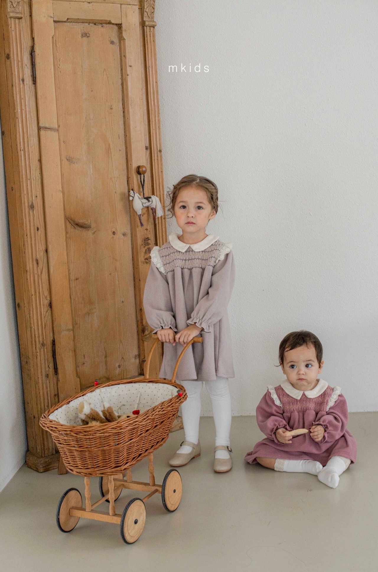 Mkids Charlotte Smocked One-piece