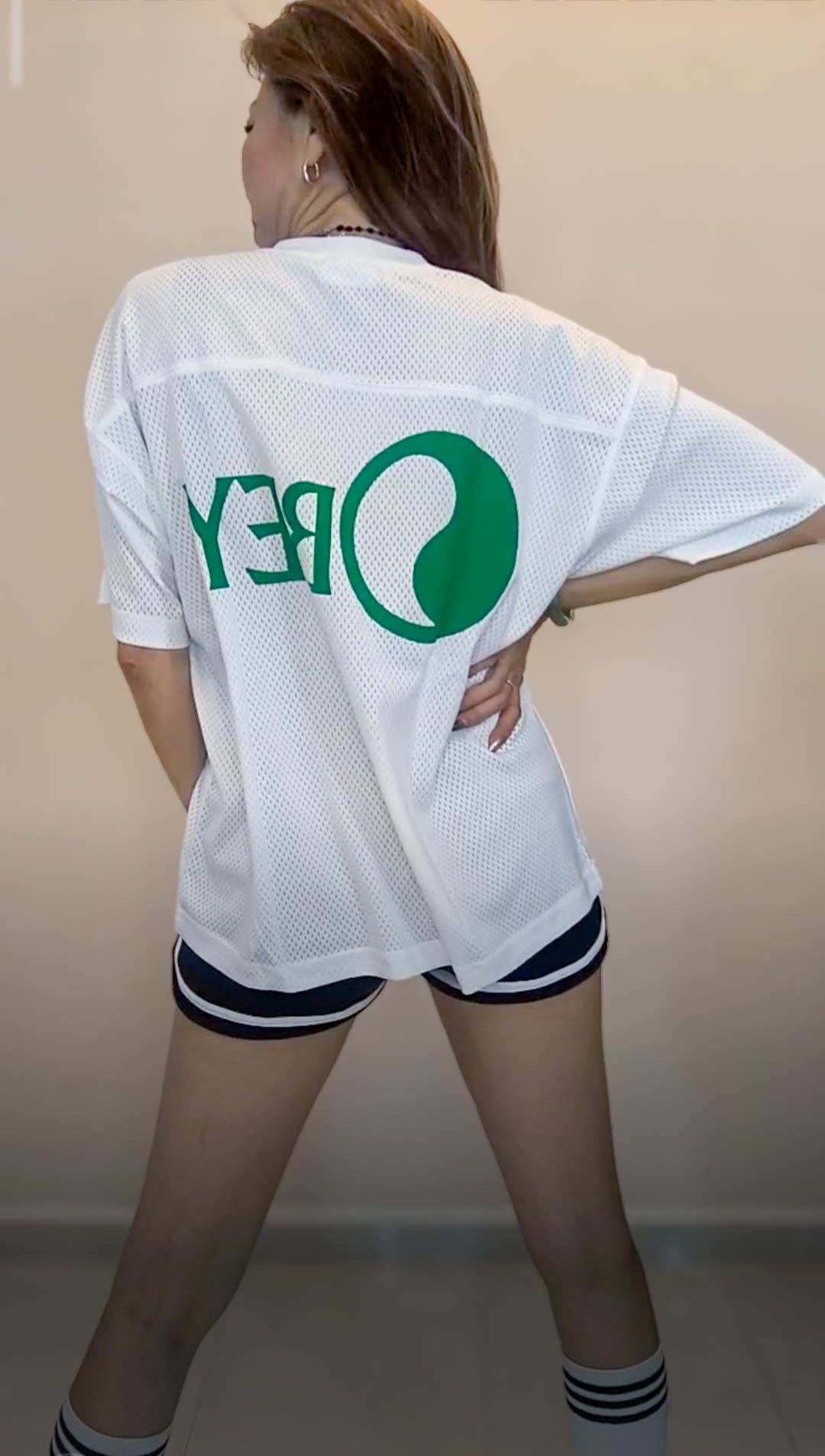 C010 原價RM179 💢特價RM109 ▶️OBEY  👉XS(B:cm L:cm) S(B:cm L:cm) M(B:cm L:cm) L(B:cm L:cm) XL(B:cm L:cm) 👈