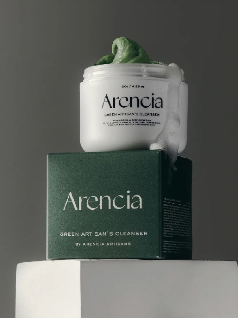 【 預購 】Arencia 綠意匠心年糕潔面乳 120g 韓國