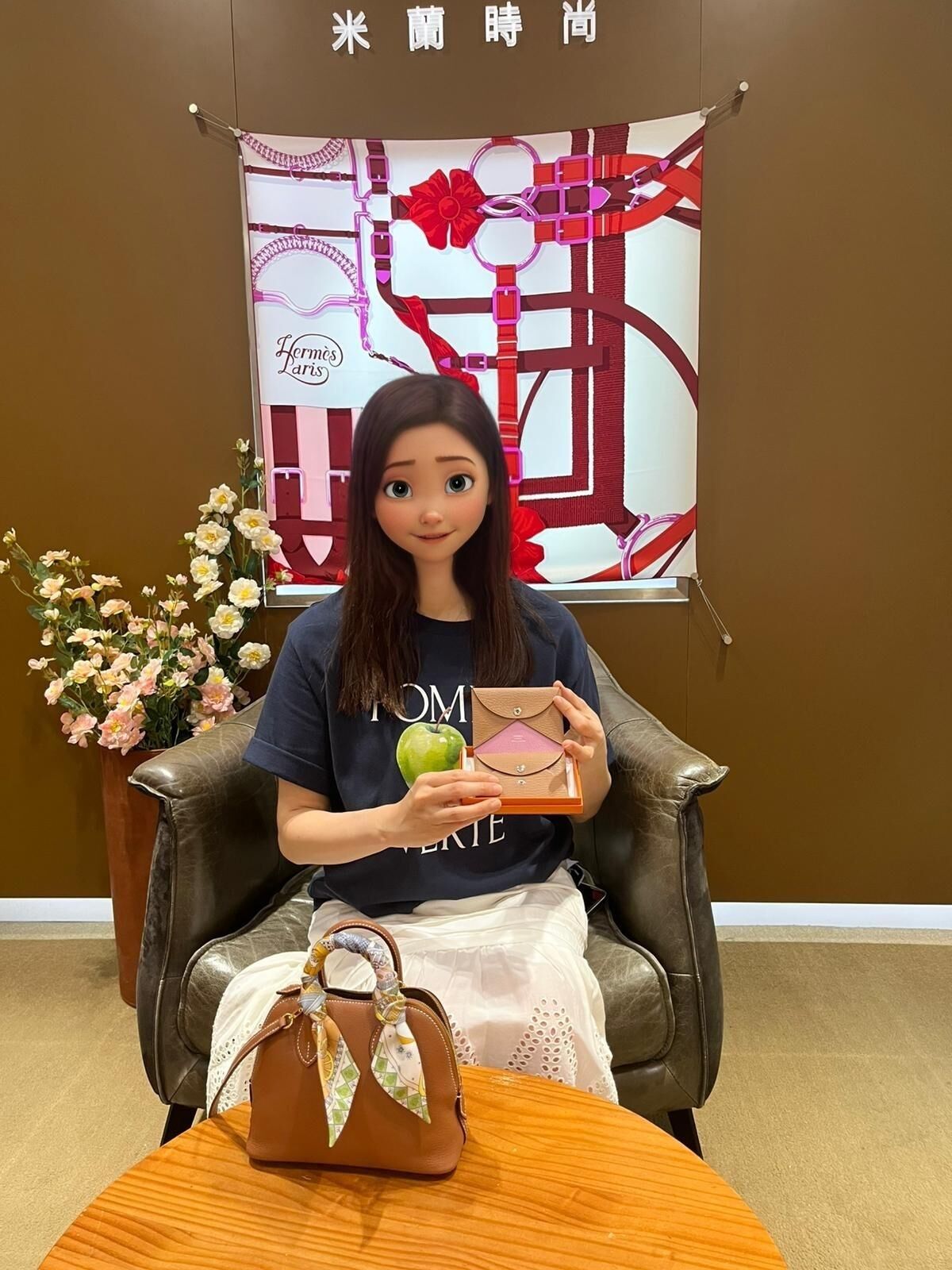 熟客Babe再來幫襯，一睇就心動帶走 Calvi Duo 卡包🫶 奶茶拼色簡約又甜美，好啱你日常搭配💞 期待你下次再黎揀靚嘢✨ （10/2025）