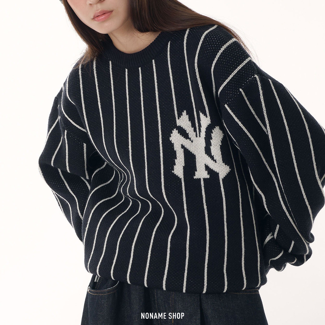 Perushu × MLB 聯名款 針織 長袖 四色 (男/女同款)