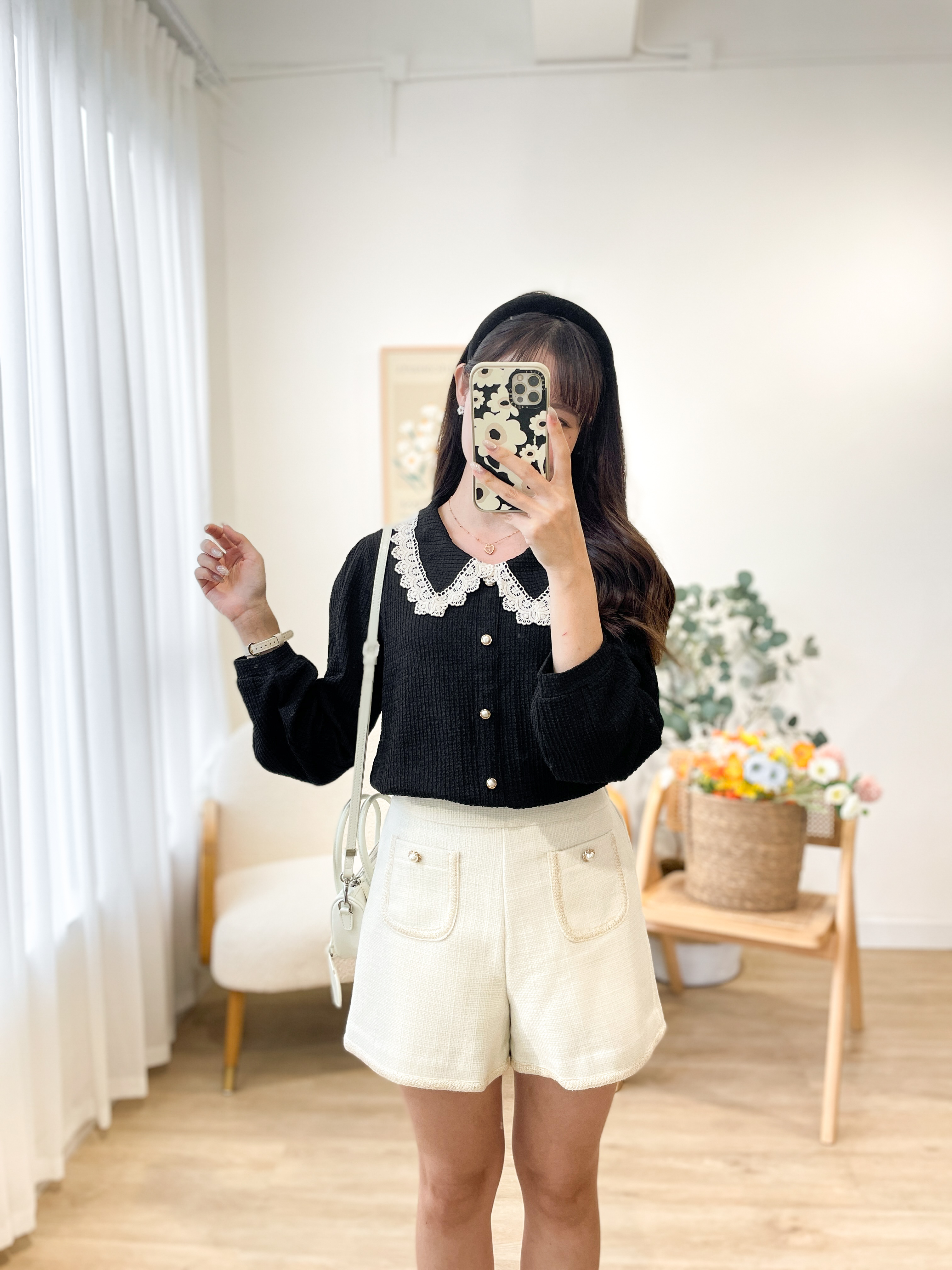 JEAN190 Swanky Tweed Shorts