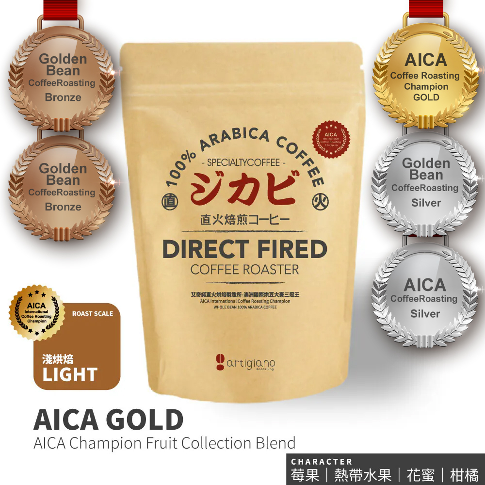 【淺烘焙-直火】AICA 世界賽 三冠王2025年新配方-水果盒