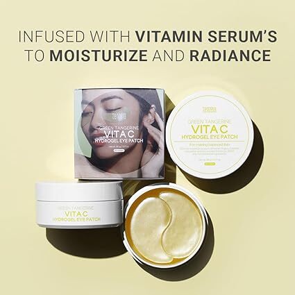 【直播】LL110937 TENZERO Green Tangerine Vita C 水凝膠眼膜 90g(60片裝)