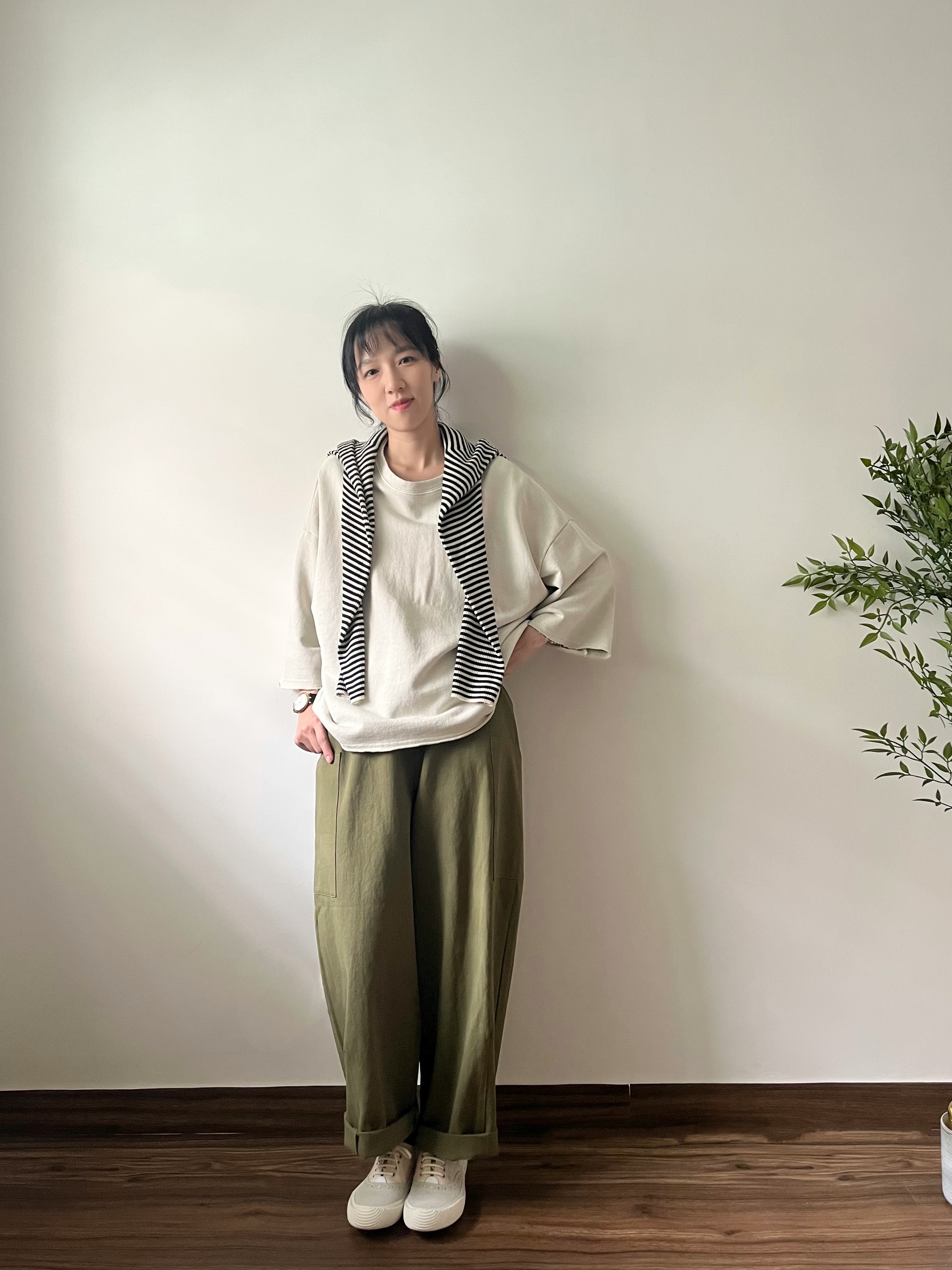 🌿重洗水中袖衛衣