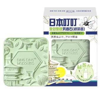 日本叮叮全效驅蚊芳香石(綠茶香) 20毫升