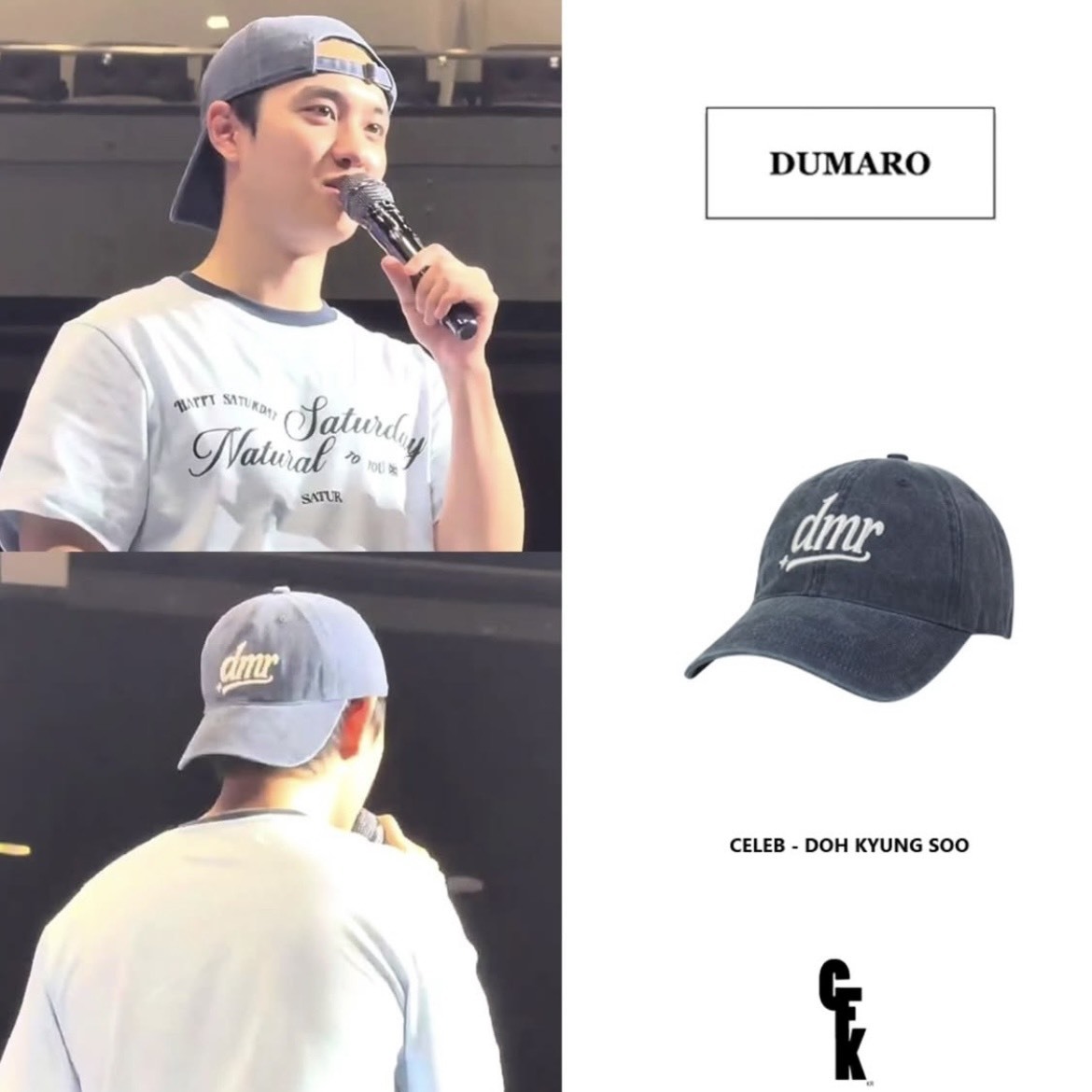 Dumaro 刺繡 棒球帽 老帽