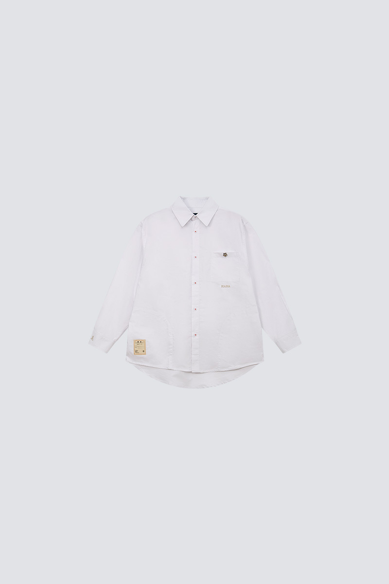 HANA Oxford Shirt｜White｜Hong Kong Original Design