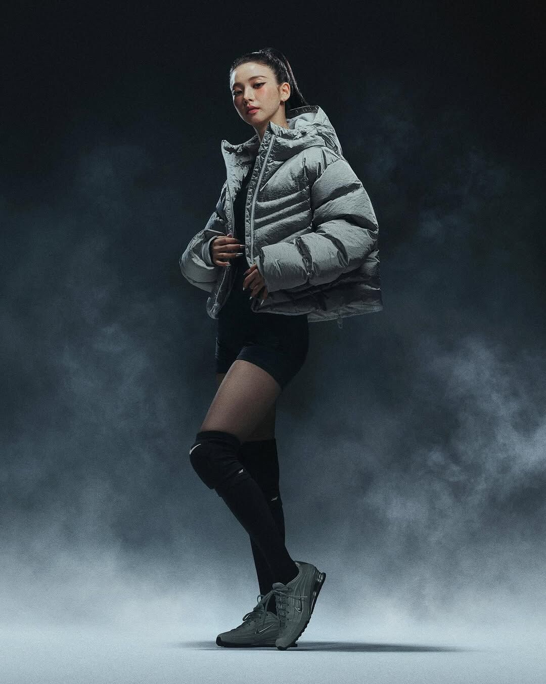 NIKE SHOX Z 灰銀 未來銀 薄底 彈簧鞋 氣墊 Karina同款 劉知珉 女鞋 HQ7540-001 / 現+預