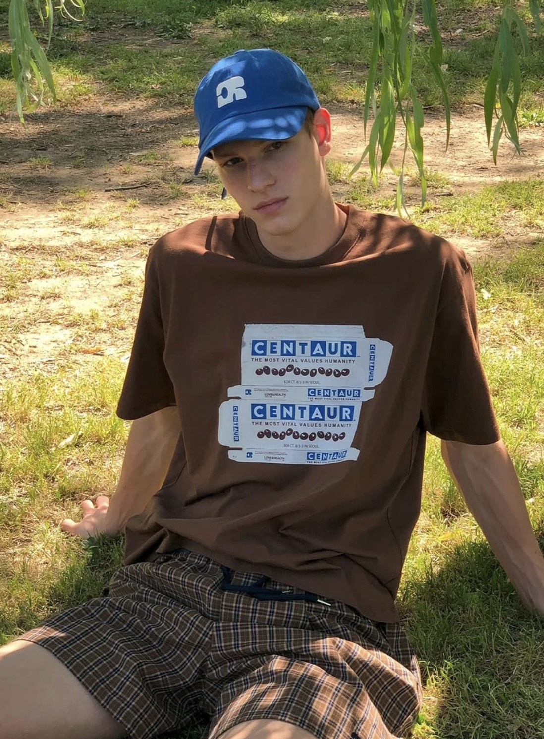 <零碼> XL-CENTAUR 巧克力盒 短T 黑色