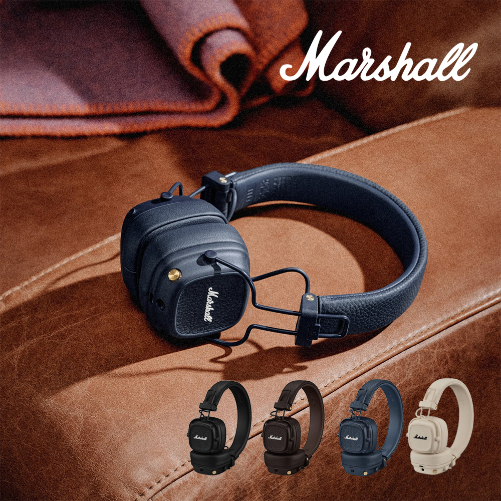 marshall 耳 罩 式 耳機 Marshall Major V 耳罩式藍牙耳機JM-PLUS