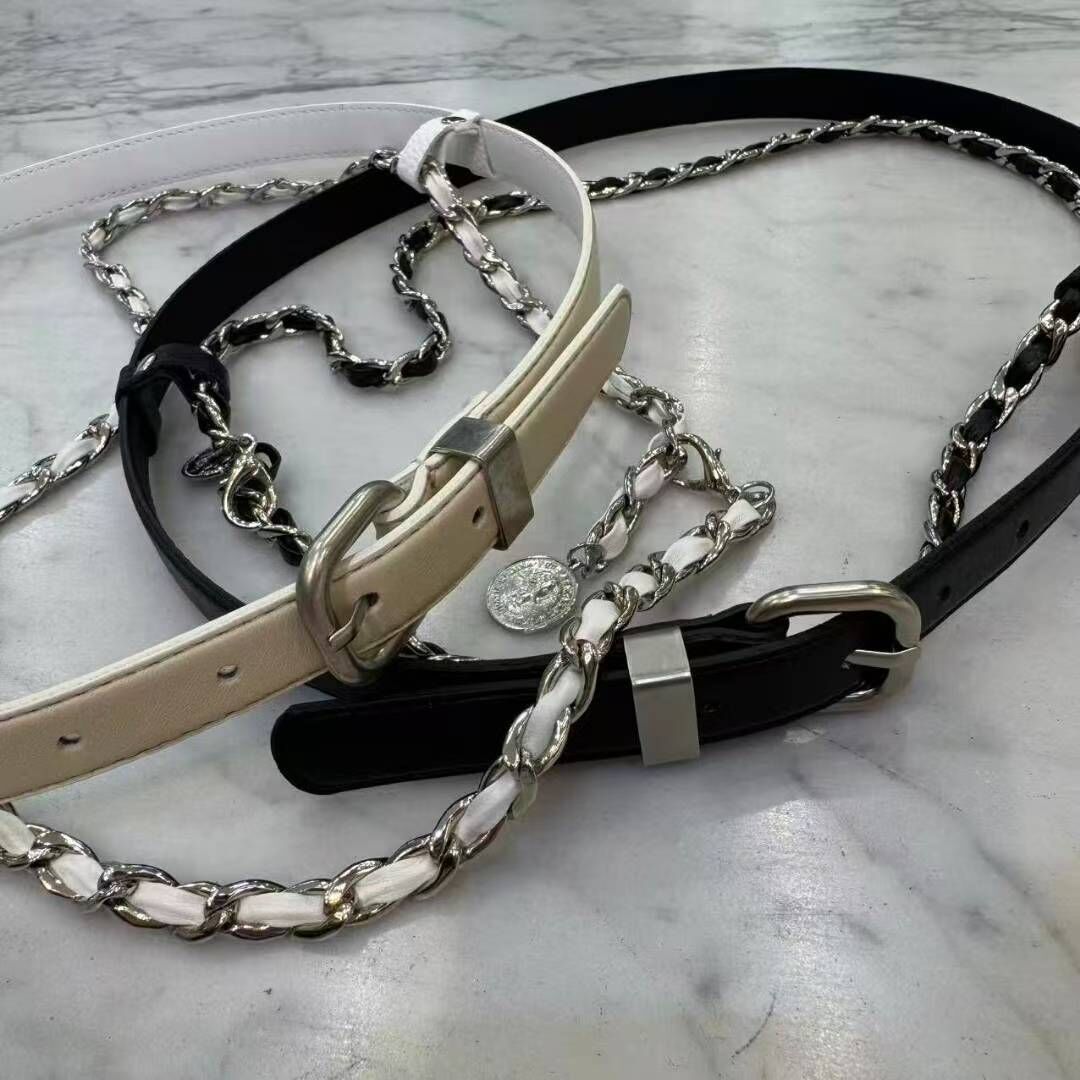 BT5111 牛皮腰帶腰鏈雙層套裝🔥