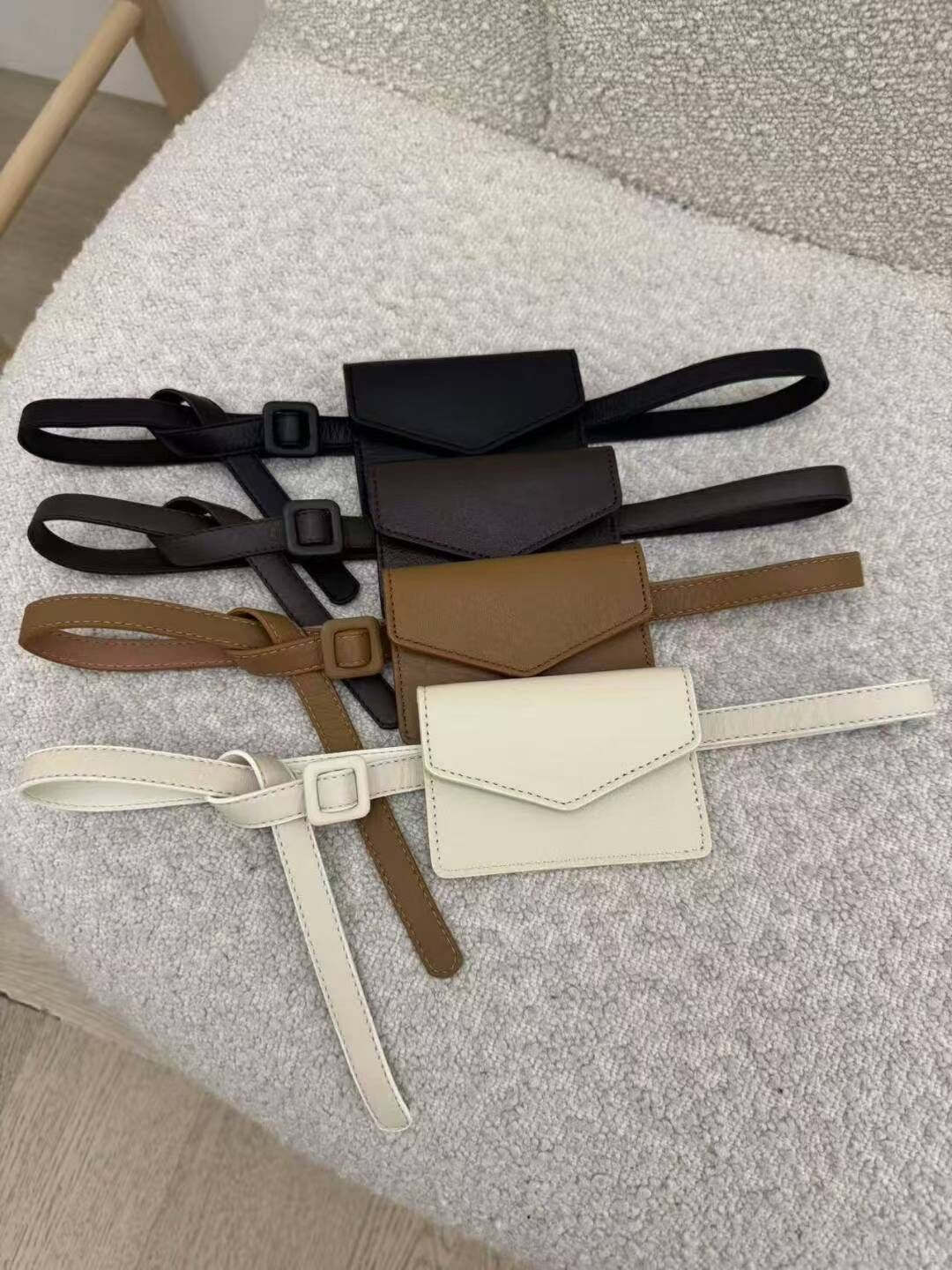 BT5112 義大利牛皮純色滑扣套裝🔥