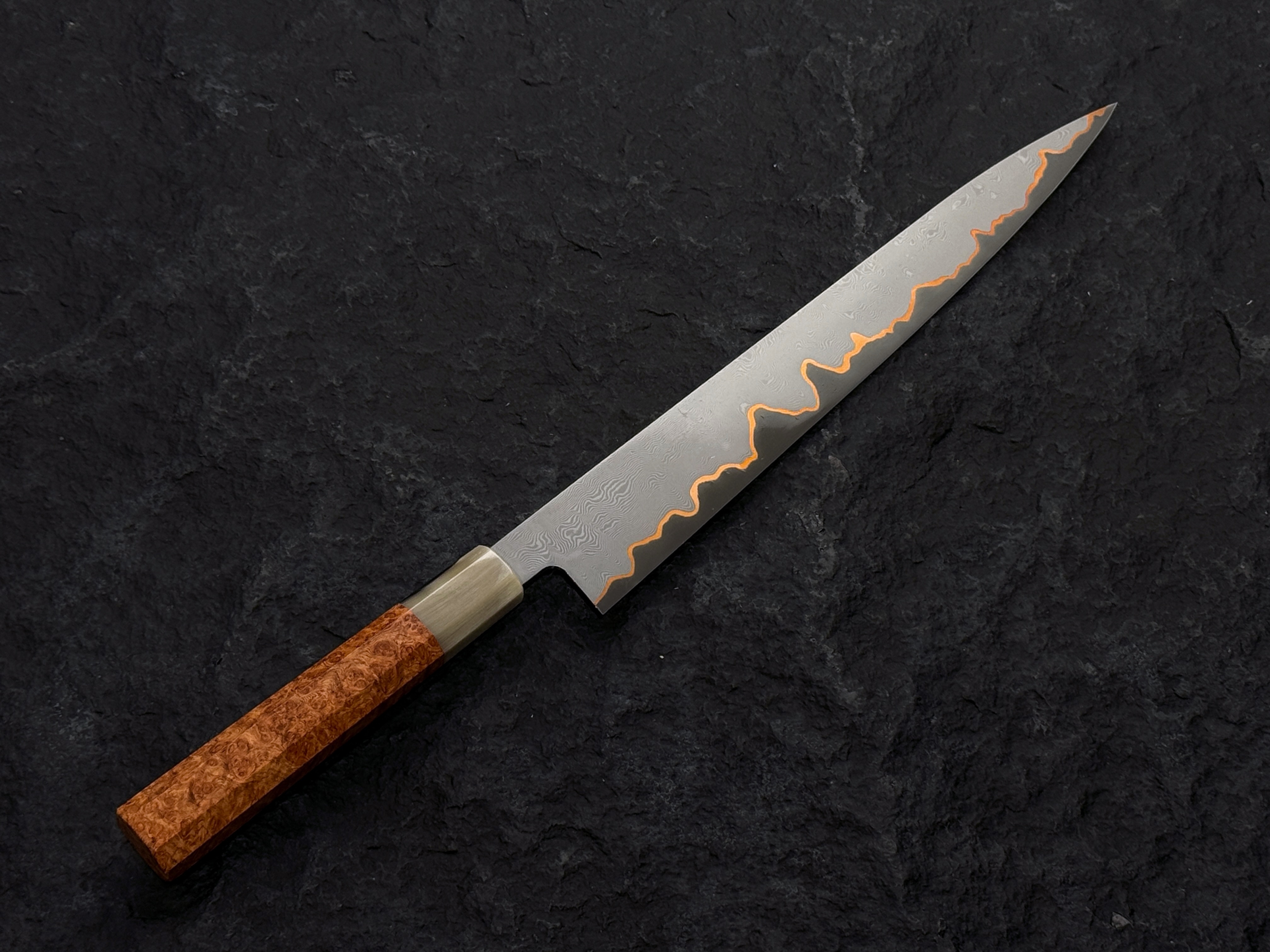 匠魂 Apex Ultra 不鏽大馬士革鋼外層 筋引