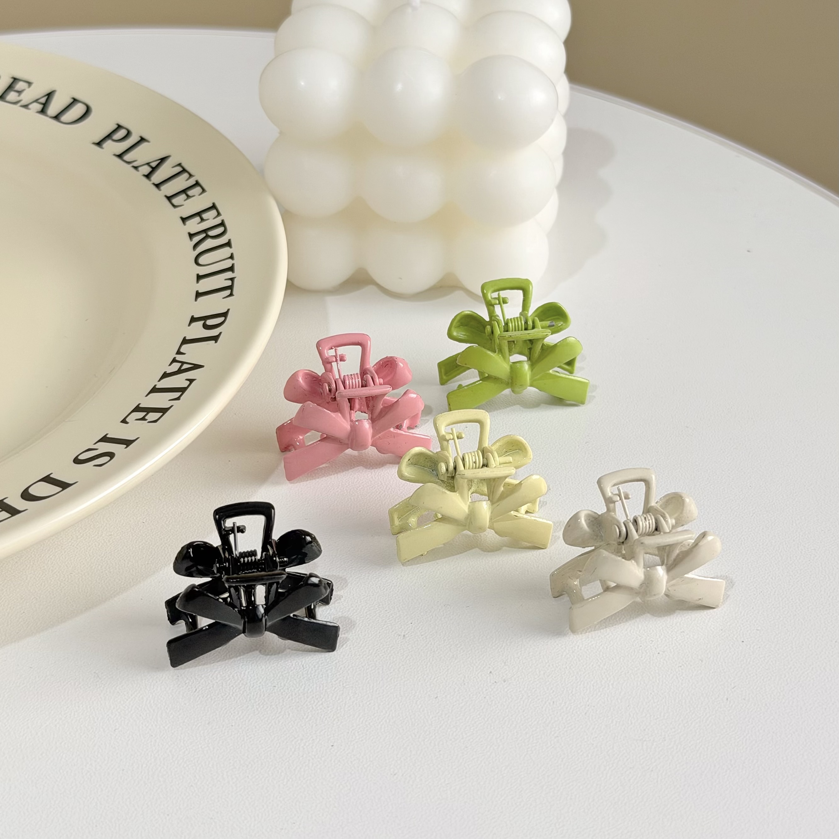 Z382金屬蝴蝶結抓夾