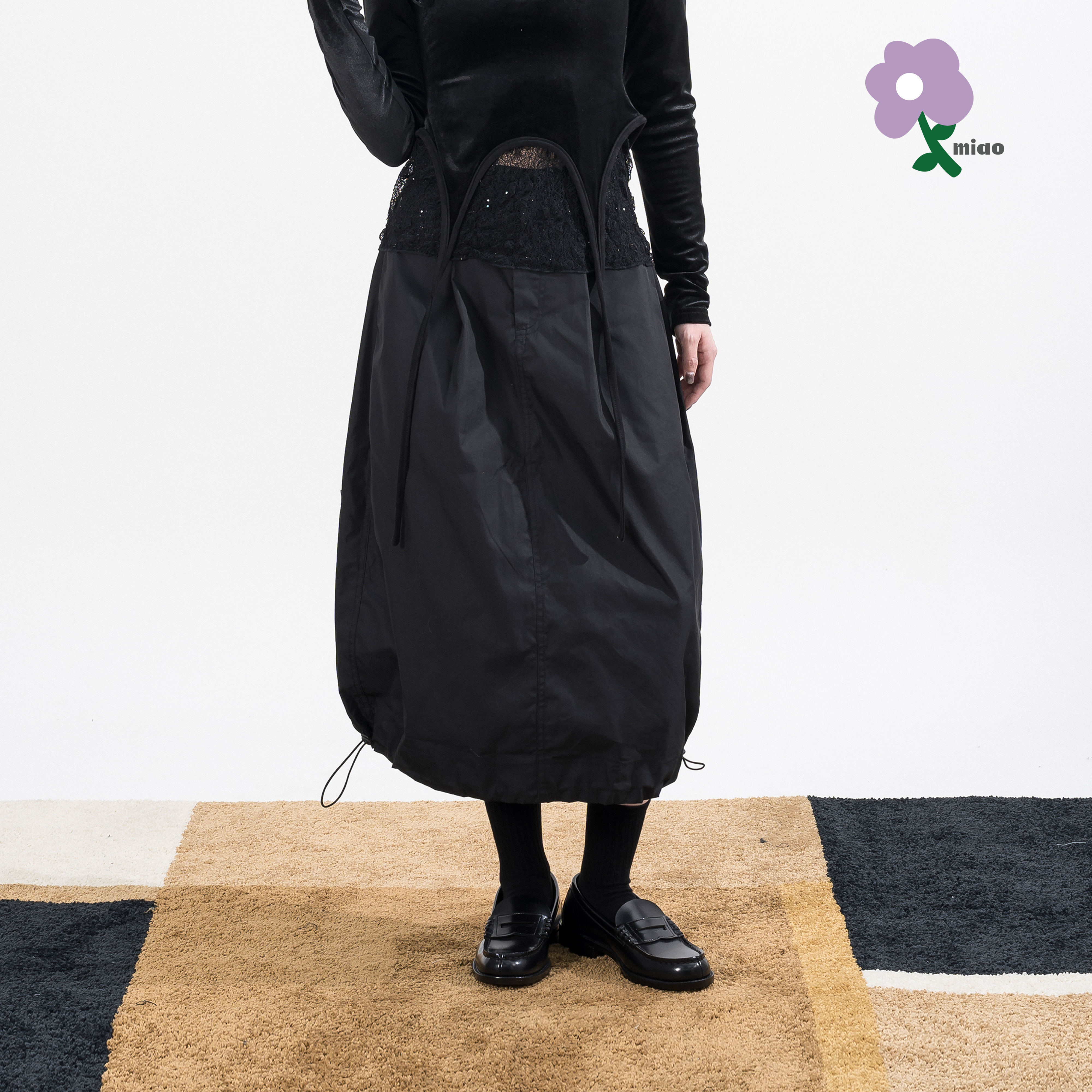 AGILITY MIAO Military A-Line Skirt 軍風 機能 A字長裙 [M-SK25]