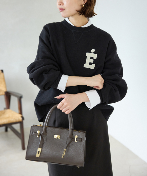 [預購]  SLOBE IENA 字母刺繡針織衫