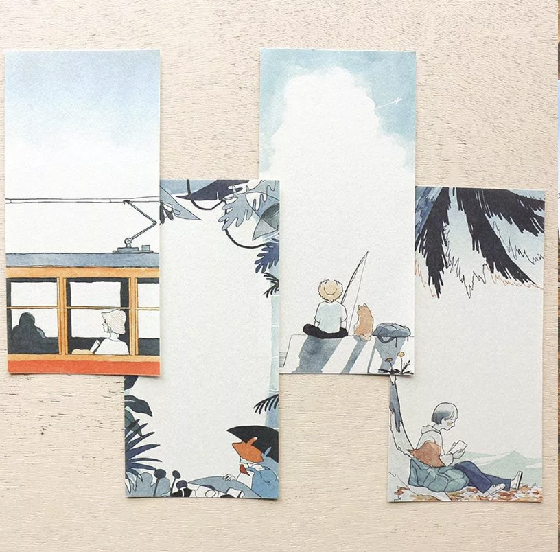 表現社｜藤巻佐有梨 旅路/生活 插畫一筆箋