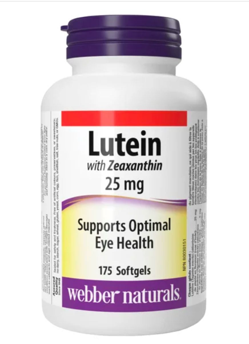 加姐 Webber Naturals 強效葉黃素 175粒 *滿$899包京東送貨上門* CC66