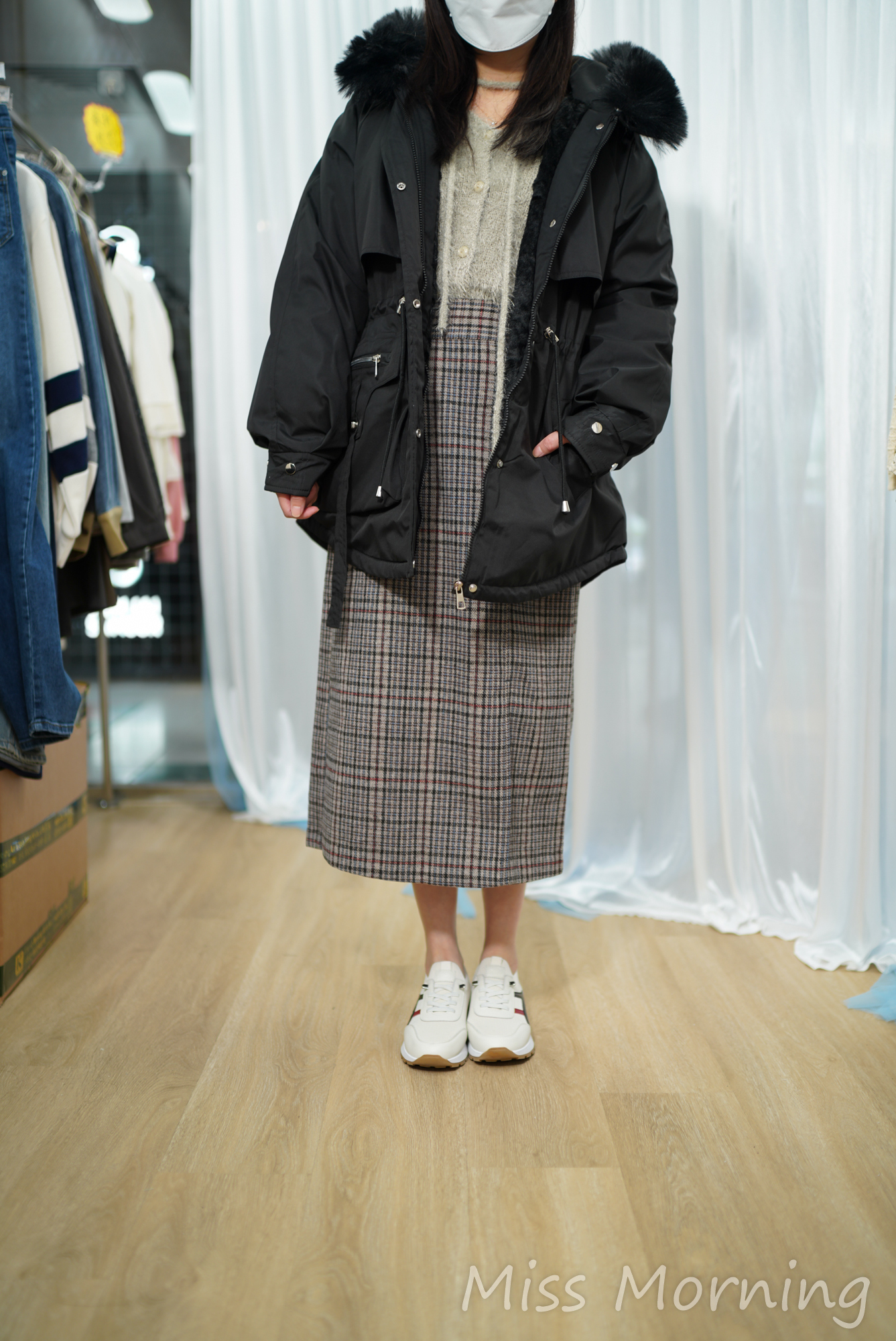 內全毛毛外套(14910)