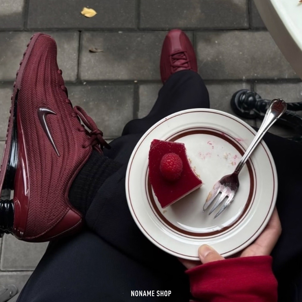 NIKE SHOX Z 未來感 彈簧鞋 勃根地紅 (女款)