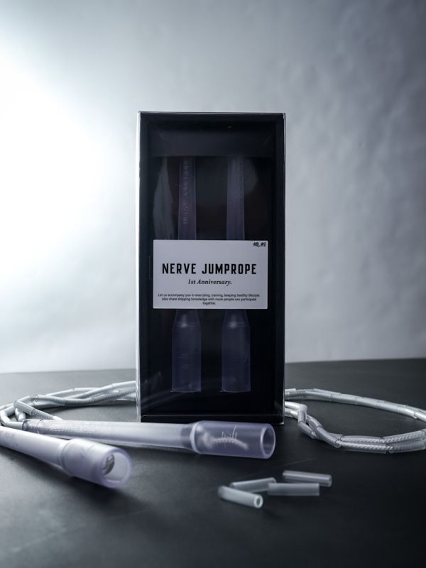 NERVE JUMPROPE 長把節拍繩 - 透明（一週年紀念款）
