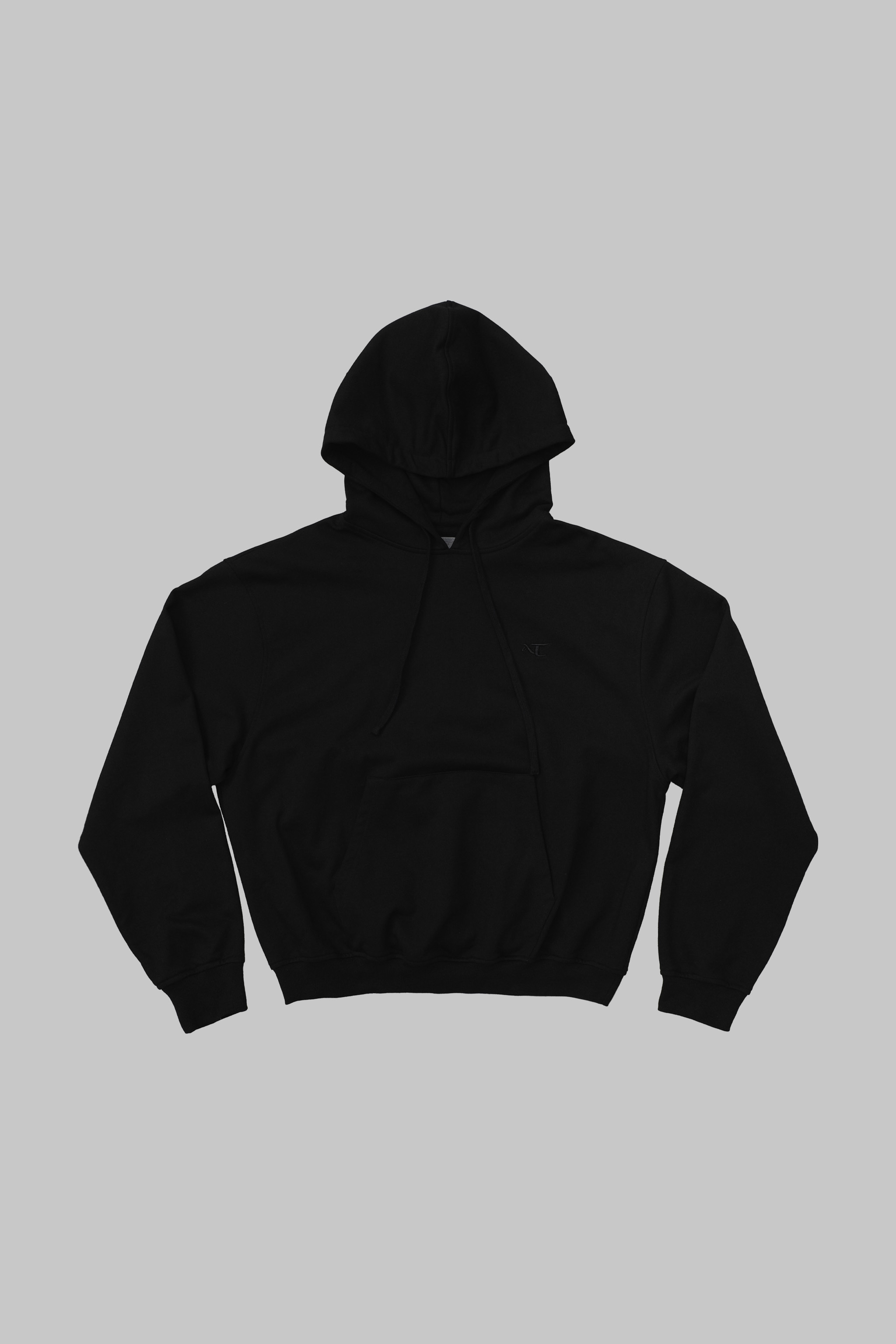 Anonymous Talking｜F25-LS06 – Logo Hoodie (Black)