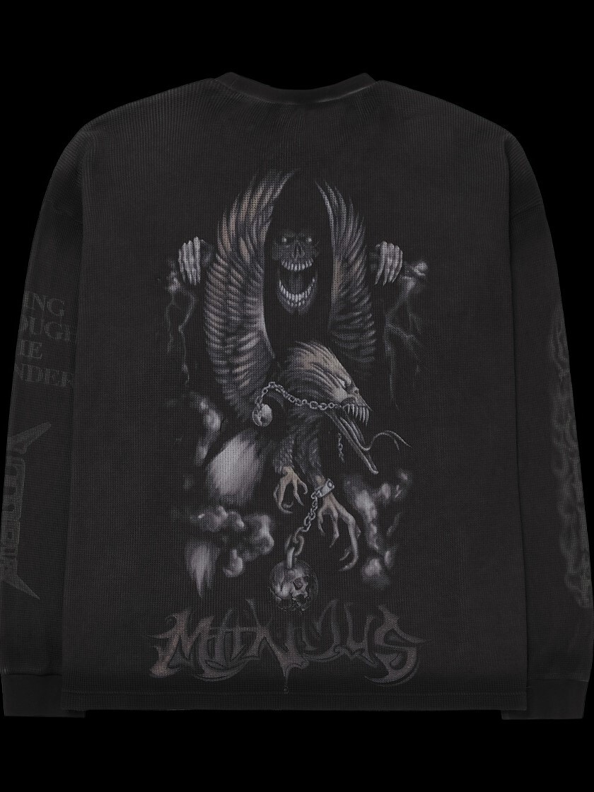 Travis Scott 日本場演唱會限定周邊  華夫格長袖