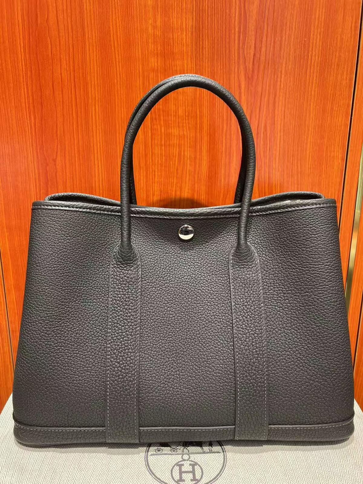 Garden party 30 O0 dark bronze leather K