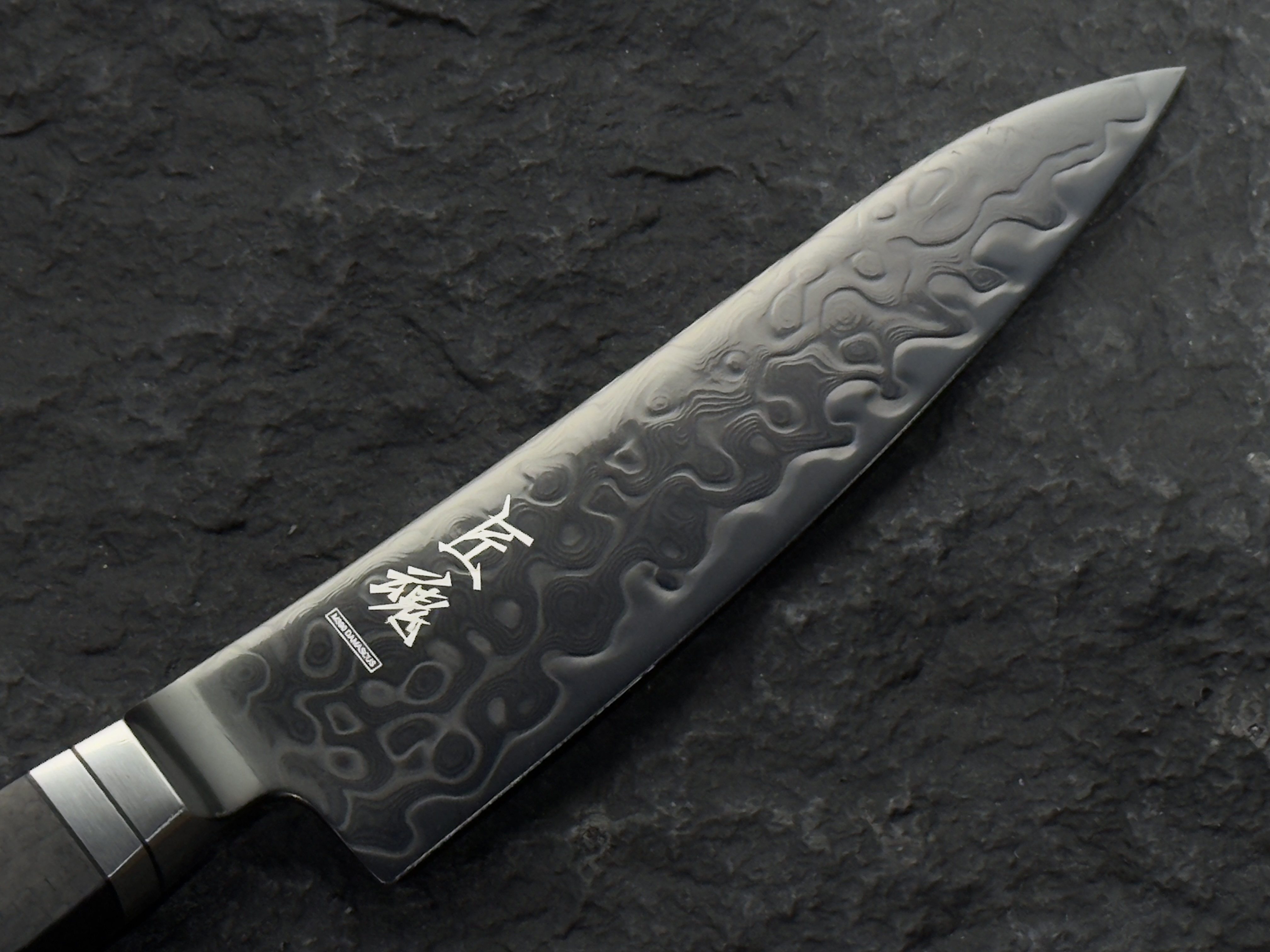 匠魂 M390粉末鋼 DLC大馬士革花紋 小刀