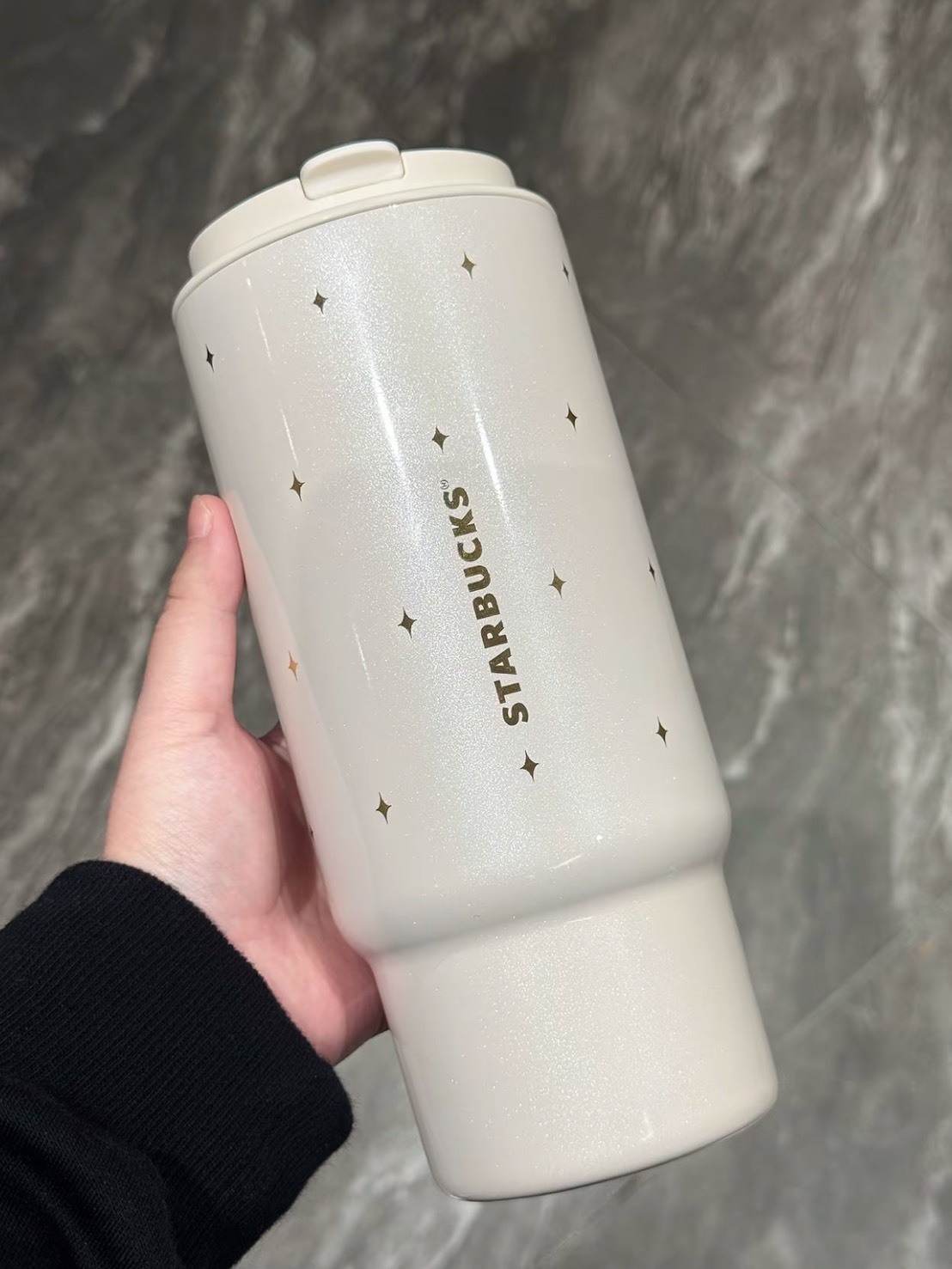 <國外限定發售> STARBUCKS 星巴克 蝴蝶結 随行杯 附蝴蝶结杯套 910ML