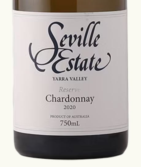 Seville Estate Reserve Chardonnay 2020 (RP95)