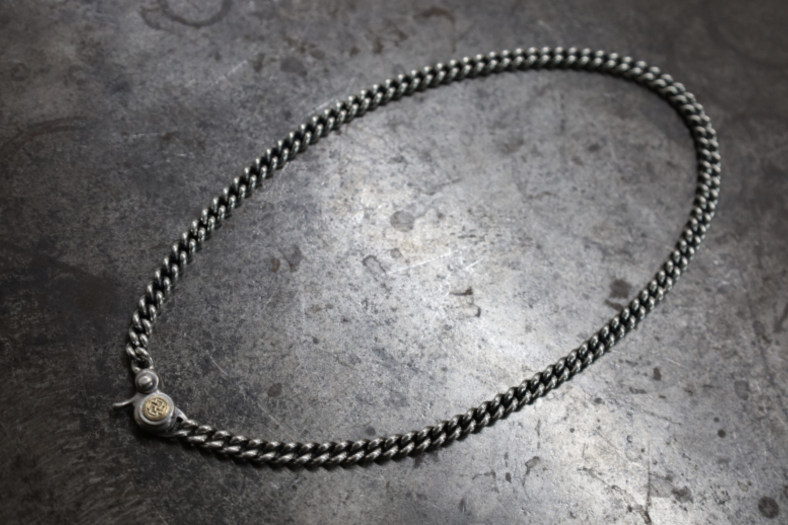 FCC-20 7.0mm twist chain/clip k18clc 50cm