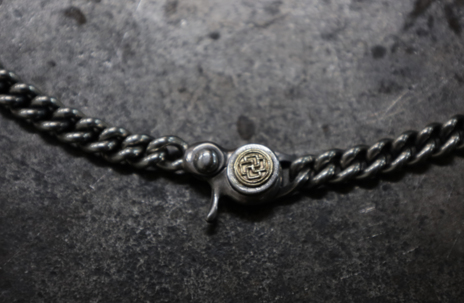 FCC-20 7.0mm twist chain/clip k18clc 50cm