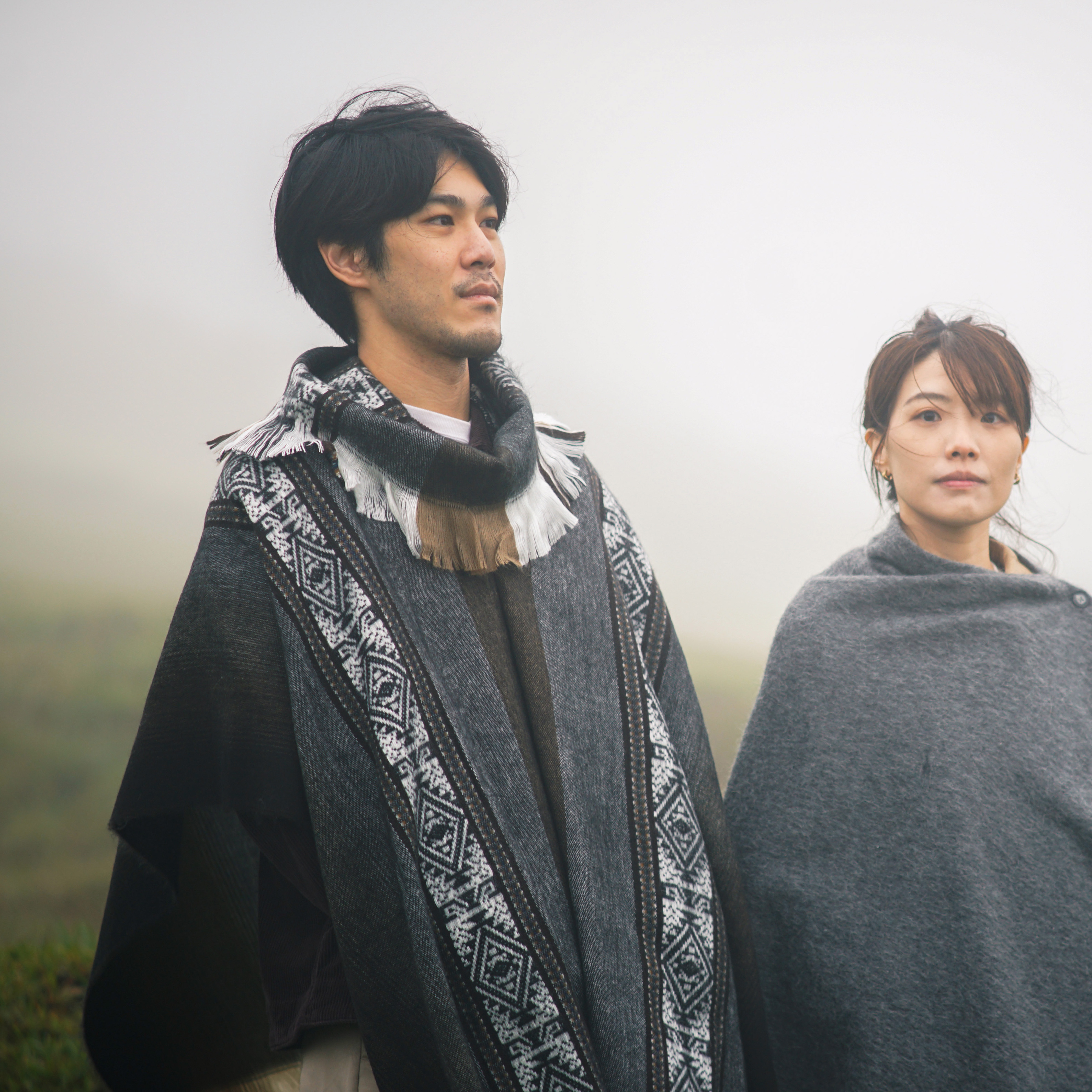 安地斯羊駝斗篷｜Baby alpaca－帕拉卡斯｜厄瓜多