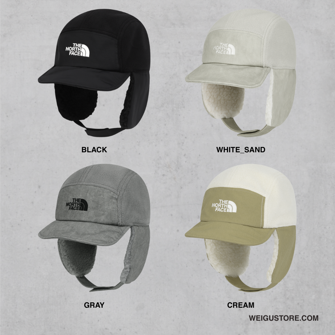 【預購】The North Face WL FLEECE EARMUFF CAP 絨毛耳罩帽 白色標籤限定 NE3CR59