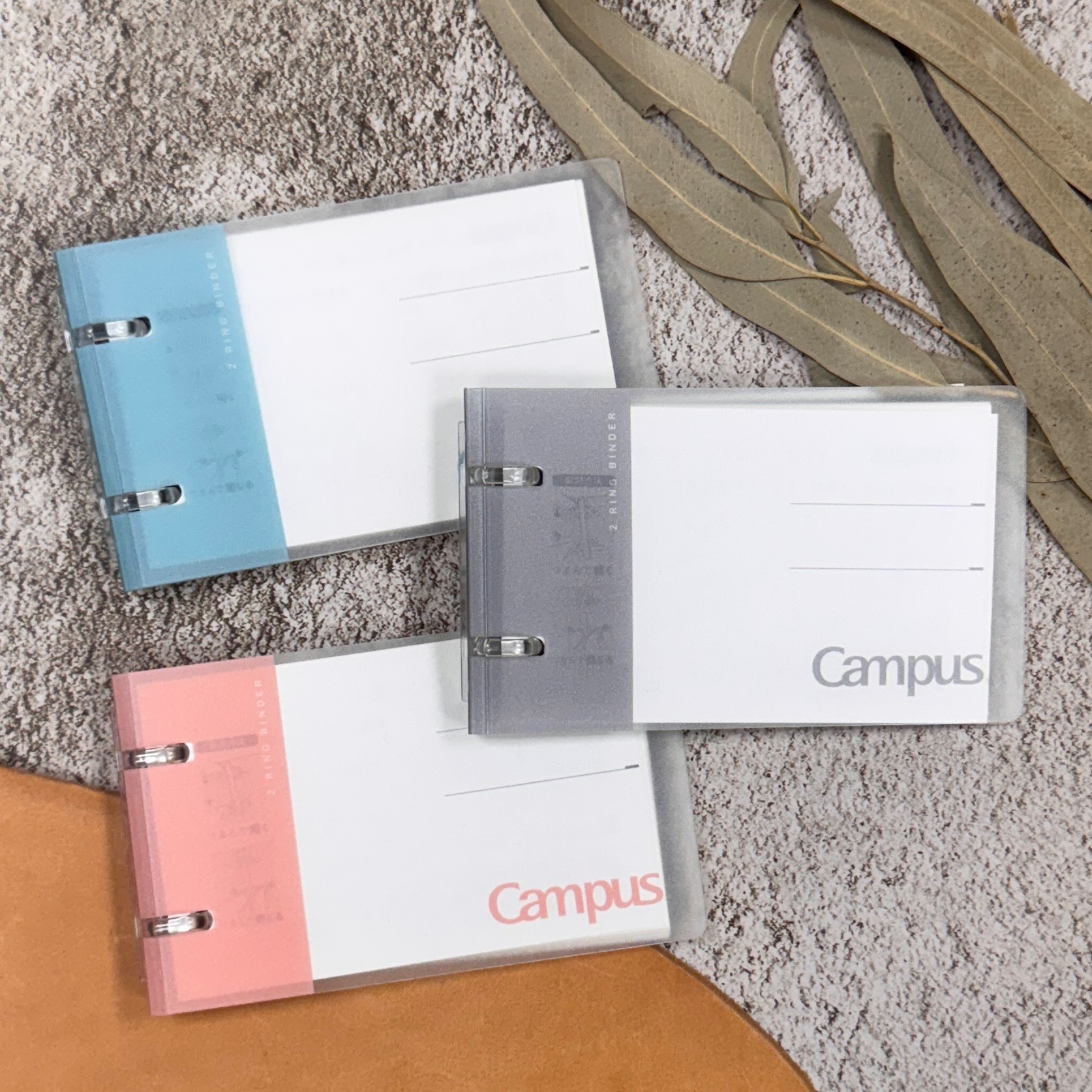 KOKUYO ｜ Campus 薄型2孔活頁夾 A7