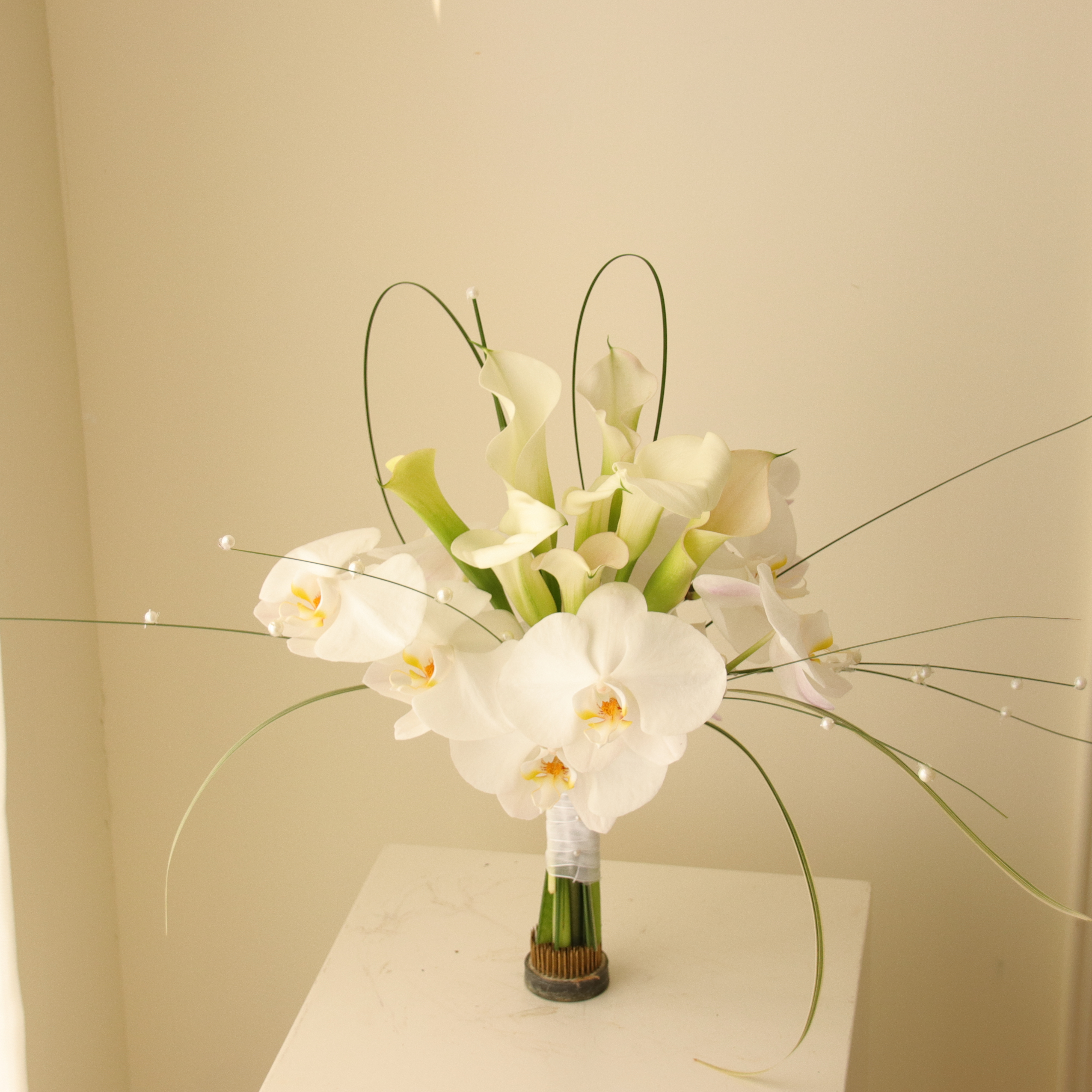 Wedding bouquet - 經典海芋蝴蝶蘭韓系捧花