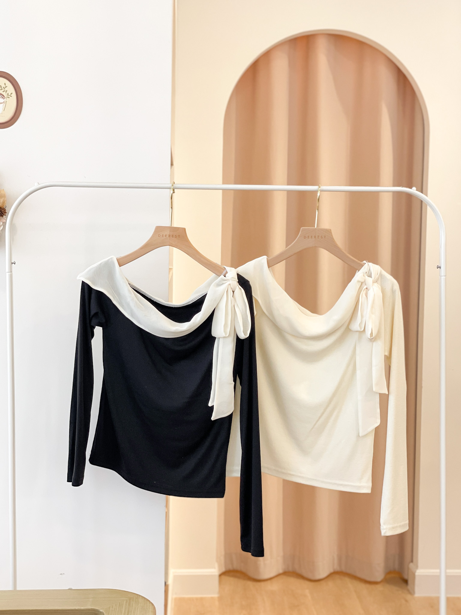 T1419 Joelle Ribbon Blouse