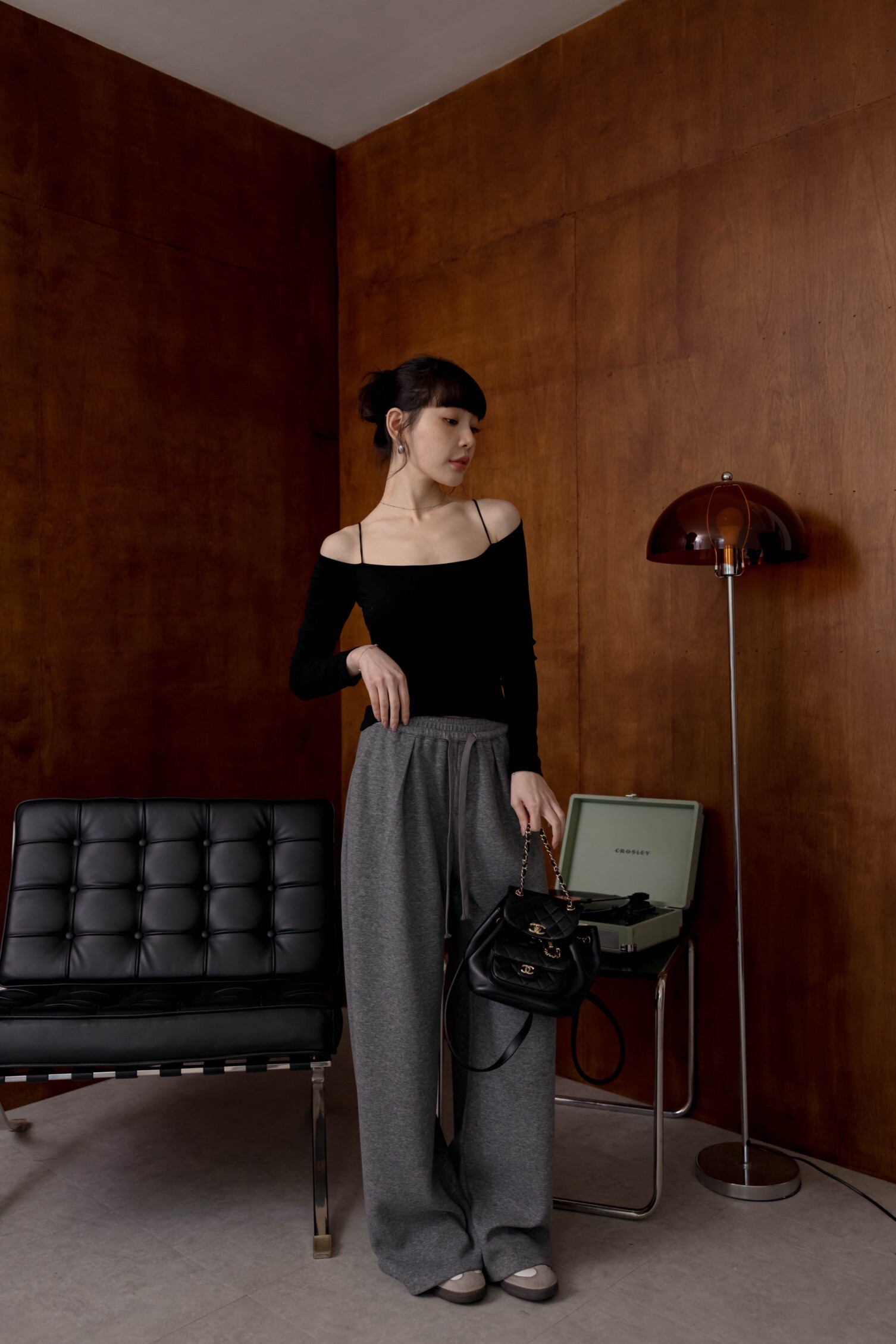 （現貨）#AE04 必收羊絨長褲(黑/奶杏/卡其/咖啡/淺灰/深灰)