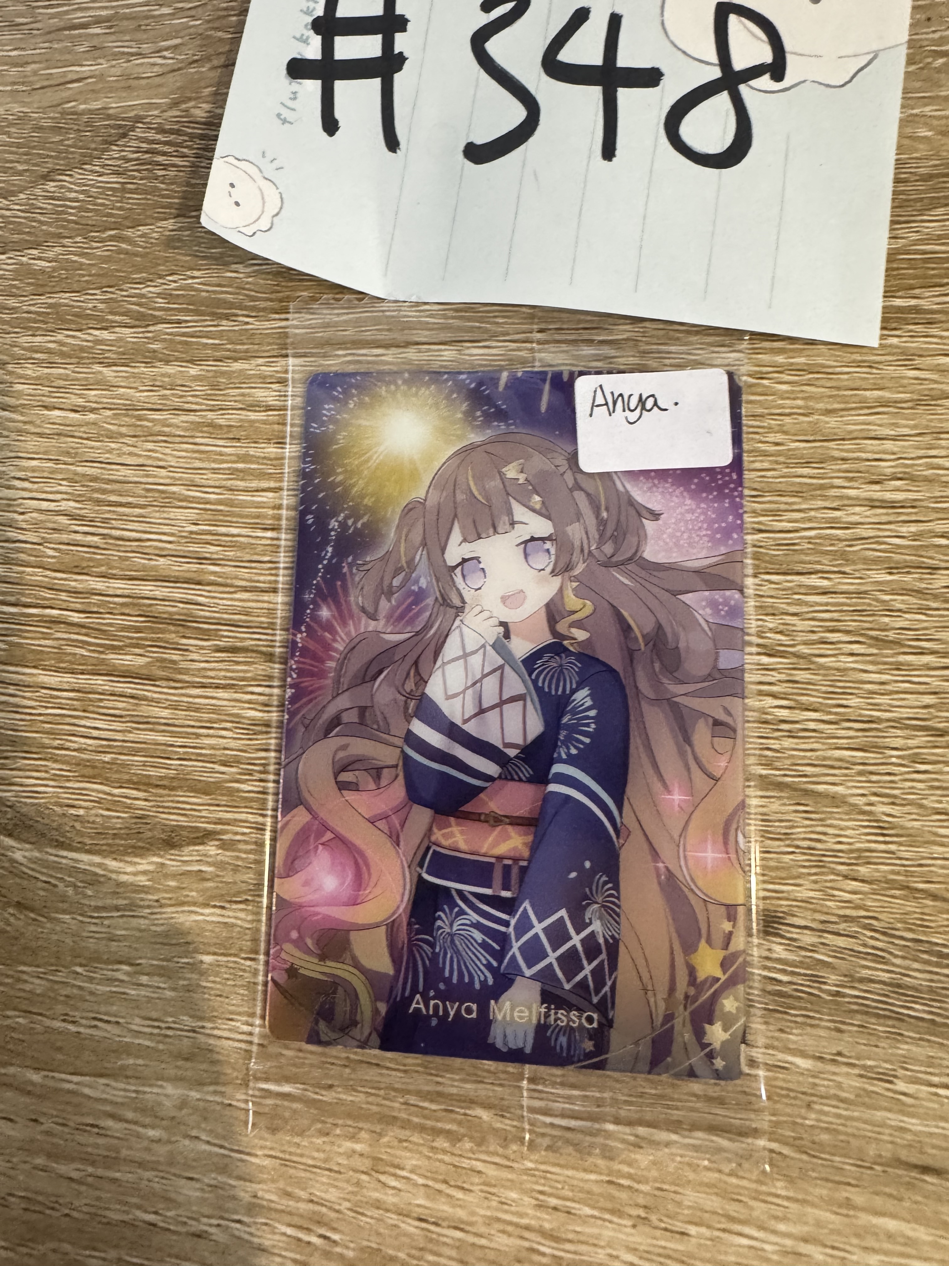 Hololive ANYA 小卡#348