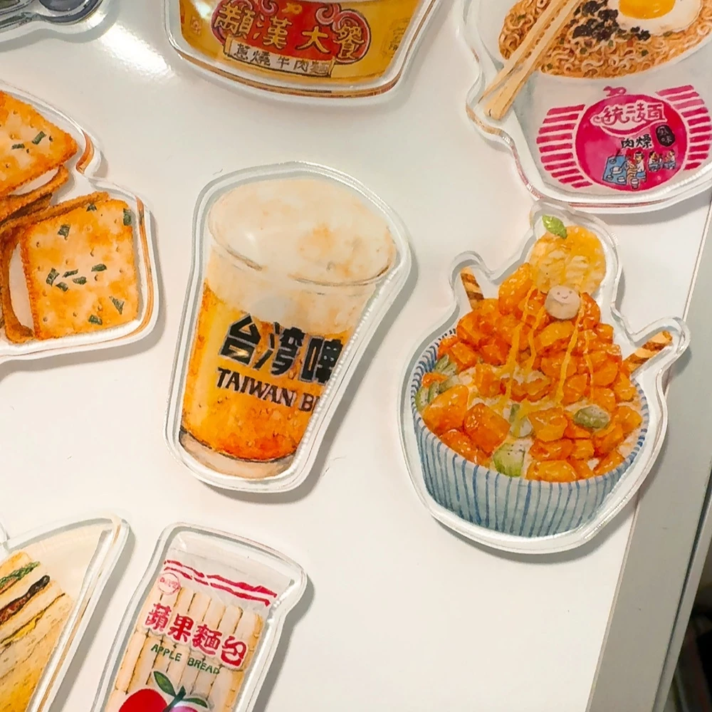 啤酒磁鐵 壓克力磁鐵 便當磁鐵 台灣文化｜針線球 Yarnball 台灣