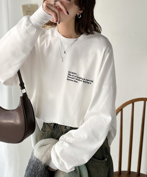 日本🇯🇵連線 Classical Elf x Marina 聯名 刺繡基本款長袖上衣 100% 純棉 長袖 T恤 打底 內搭 3色(任買兩件711免運)/預購