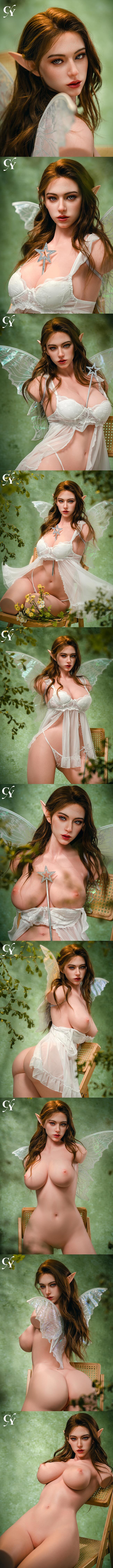 TOP-CYDOLL 110cm皮紋款半身 Linsay 超頂矽膠娃娃 high class silicone sex doll torso with skin texture