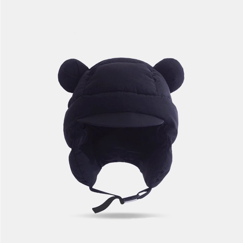 可愛的|小熊耳保暖護耳帽/雷鋒帽【HTHD66】