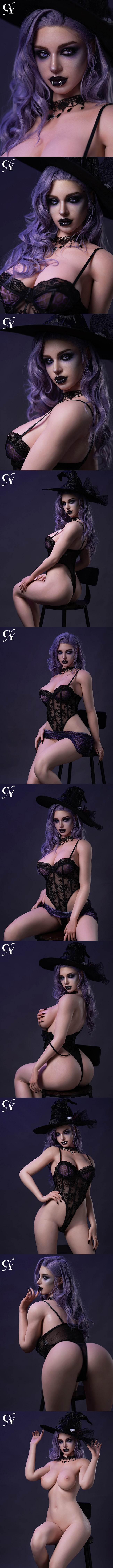 TOP-CYDOLL 176cm Elodie 超頂矽膠娃娃 萬聖節限定 high class silicone sex doll