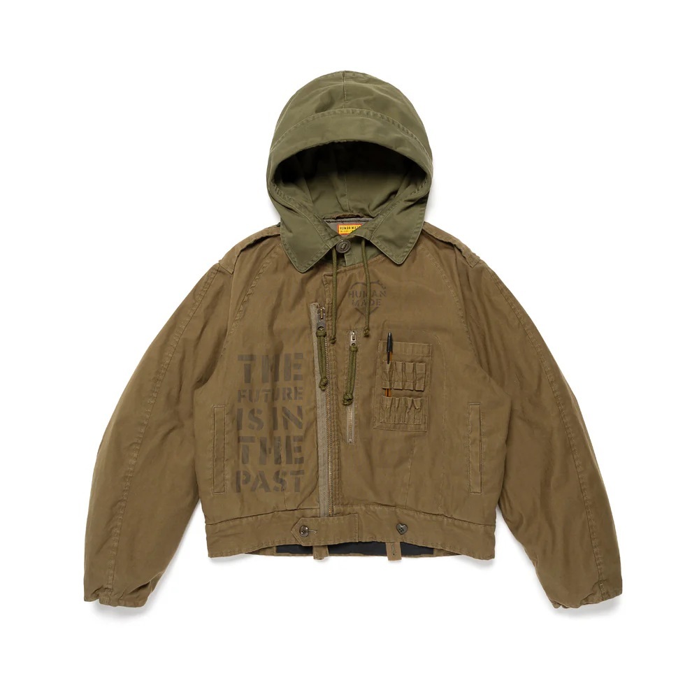 11/8 RELEASE: HUMAN MADE HOODED BLOUSON - PRE ORDER ITEM (預訂中)