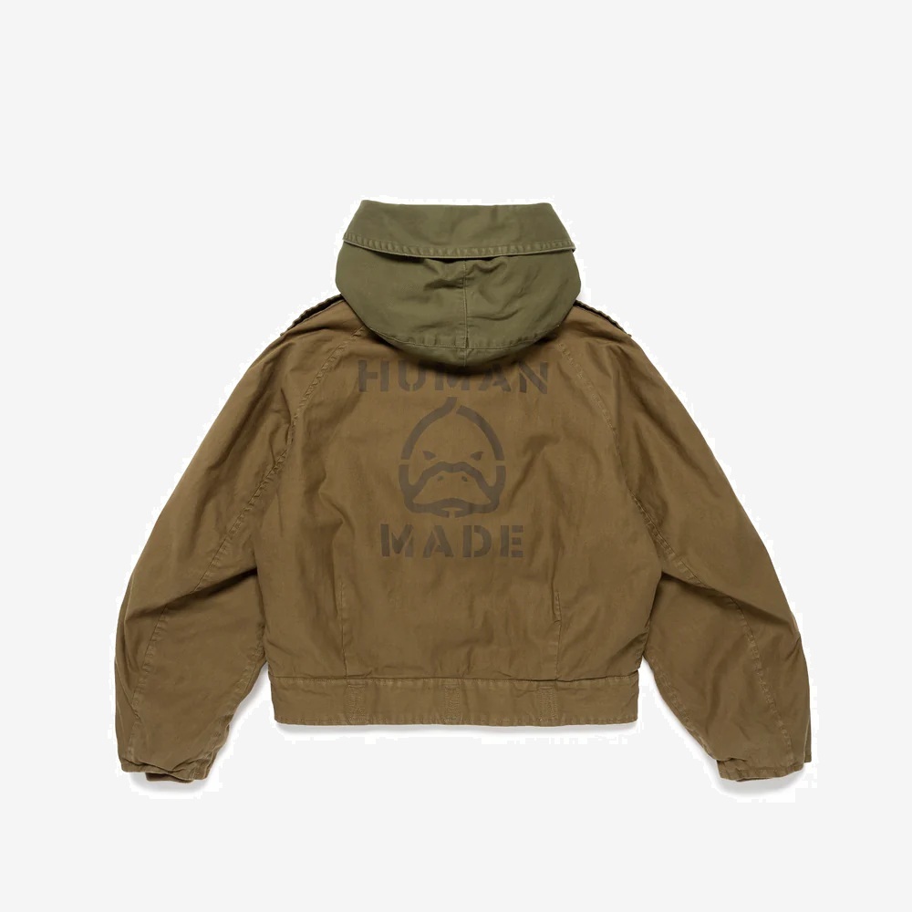 11/8 RELEASE: HUMAN MADE HOODED BLOUSON - PRE ORDER ITEM (預訂中)