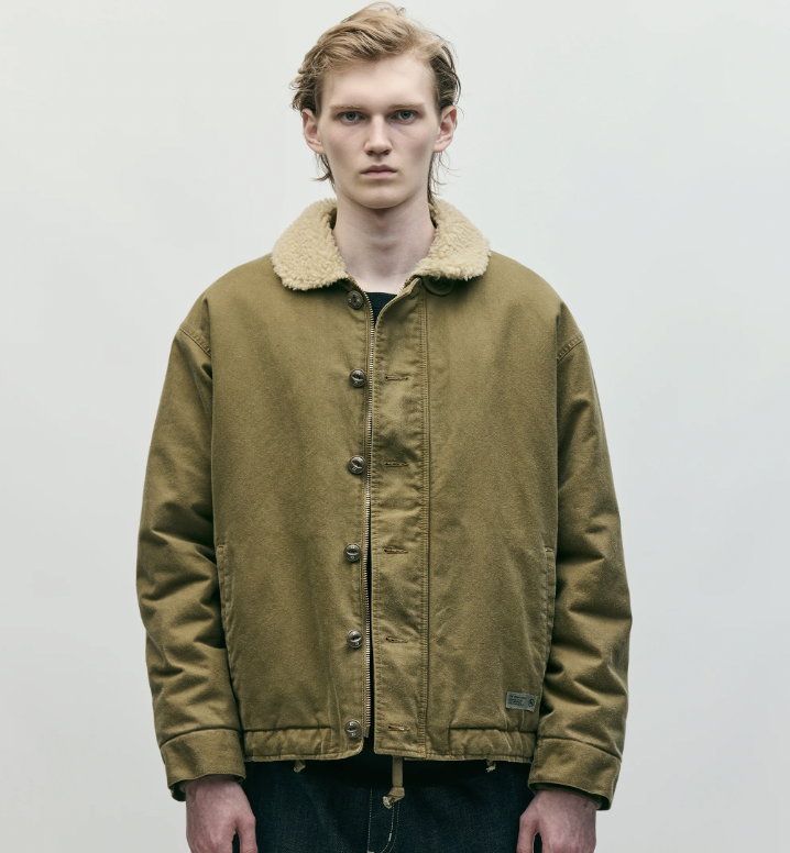 [現貨] NEIGHBORHOOD FW25 N-1 DECK JACKET | (BLACK / KHAKI / OLIVE)